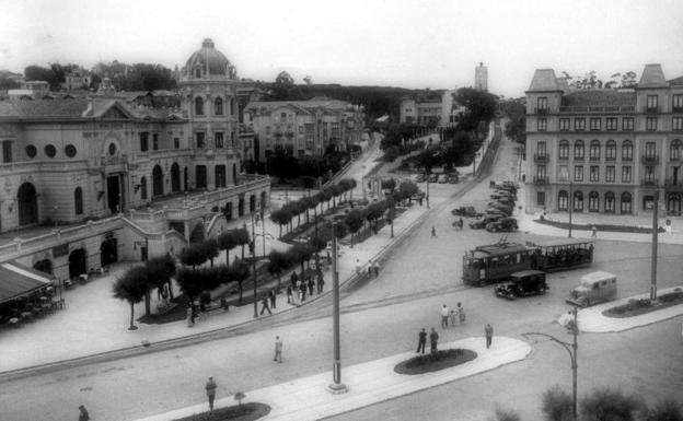 Imagen. Evolución de la plaza de Italia a lo largo de los años.