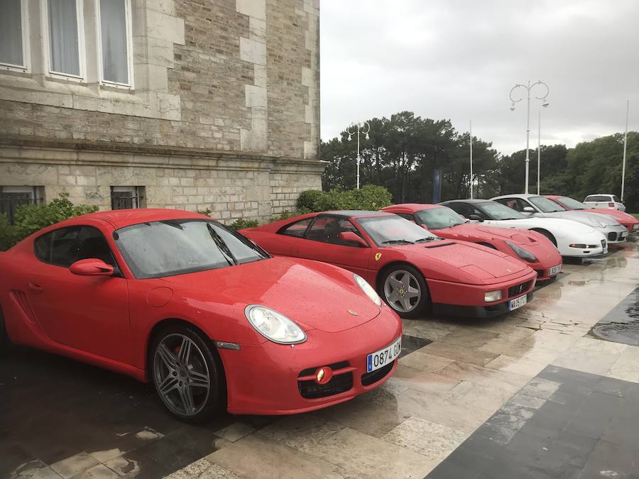 Superdeportivos Cantabria 'Ciudad de Santander' 2019 ha reunido este domingo en el Palacio de La Magdalena una treintena de coches de alta gama