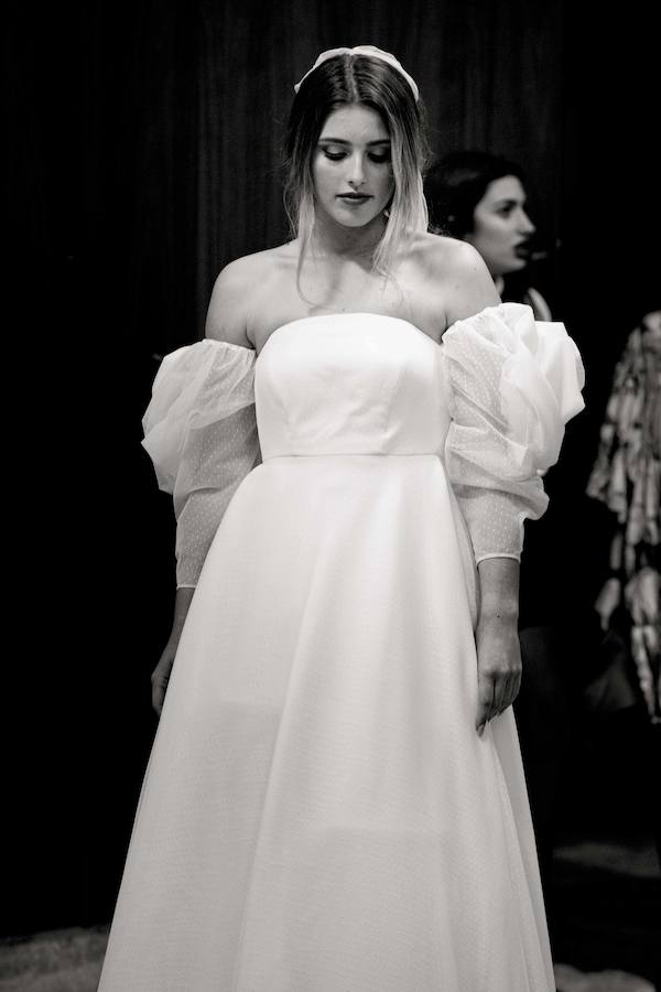 El desfile reunió tendencias para todas las edades y contó diseño nupcial del diseñador Ángel Palazuelos como broche final