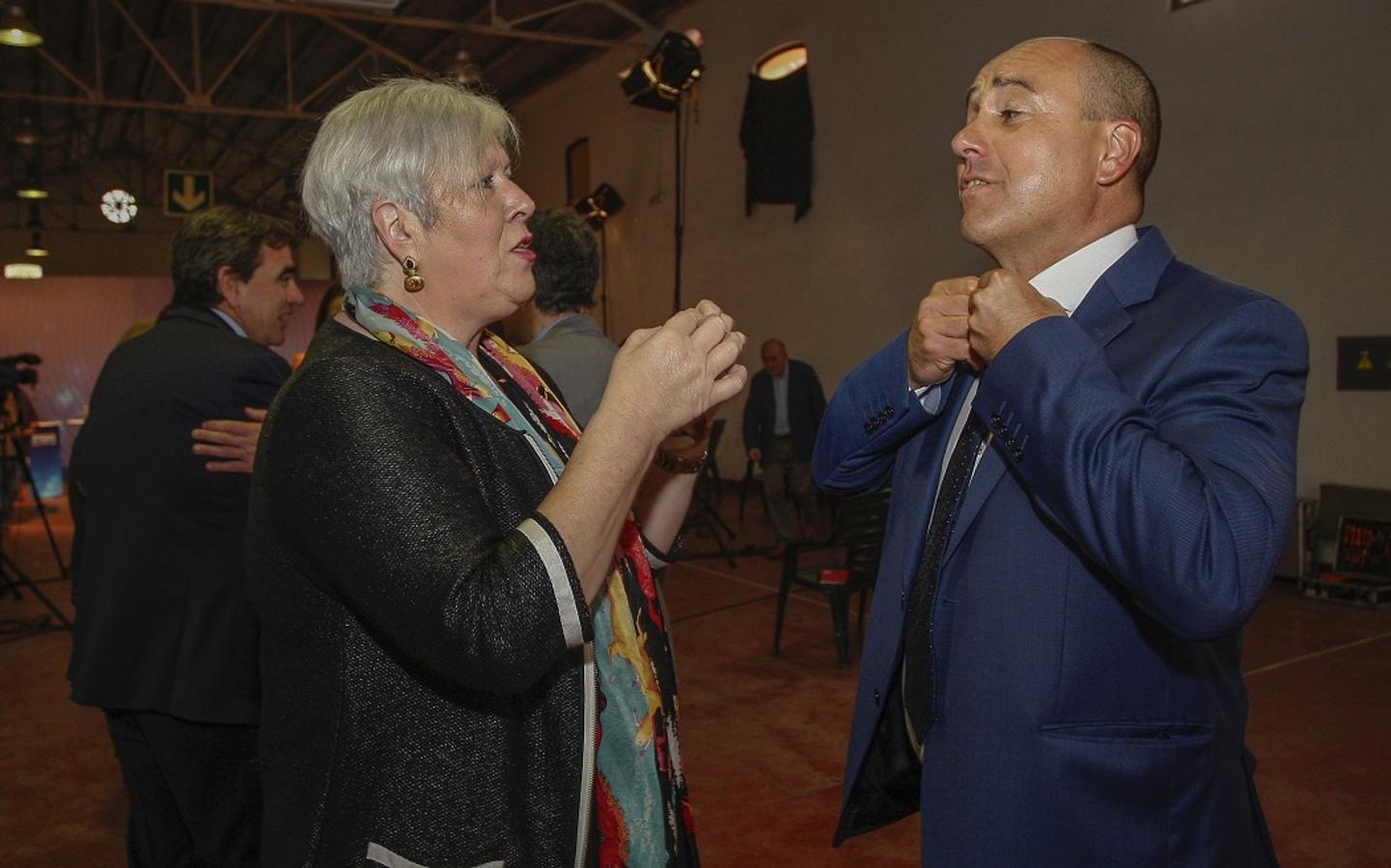 Ángel Bercedo (Vox), Ivan Martínez (ACPT), Javier López Estrada (PRC), Marta Fernández Teijeiro (PP), José Manuel Cruz Viadero (PSOE), Blanca Rosa Gómez Morante (Torrelavega Sí), David García (Unidas Podemos) y Julio Ricciardiello (Ciudadanos) se enfrentaron en el evento organizado por El Diario Montañés