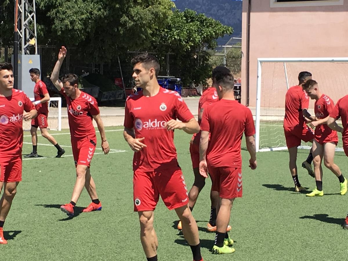 Fotos: El racing se entrena en Mallorca