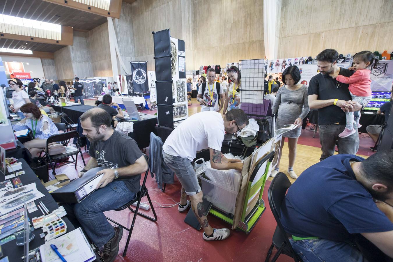 La feria se celebra este sábado y domingo en el Palacio de Exposiciones de Santander