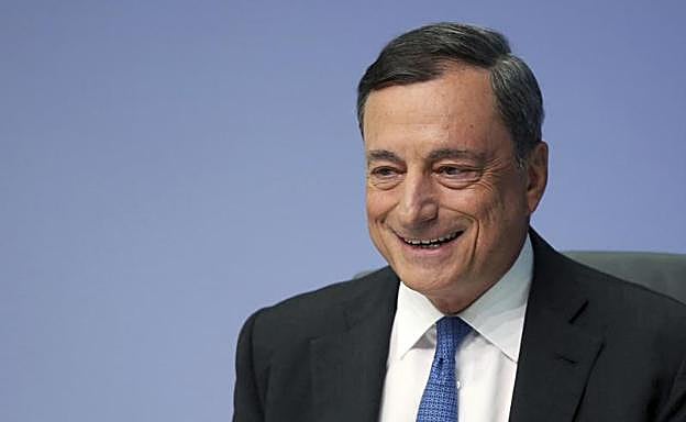 Mario Draghi, presidente del Banco Central Europeo.
