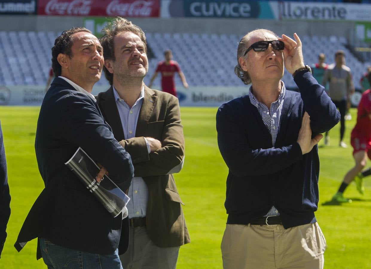 Durante la mañana de hoy, miembros y técnicos de LaLiga han visitado las instalaciones del Racing por su reciente incorporación a Segunda División.