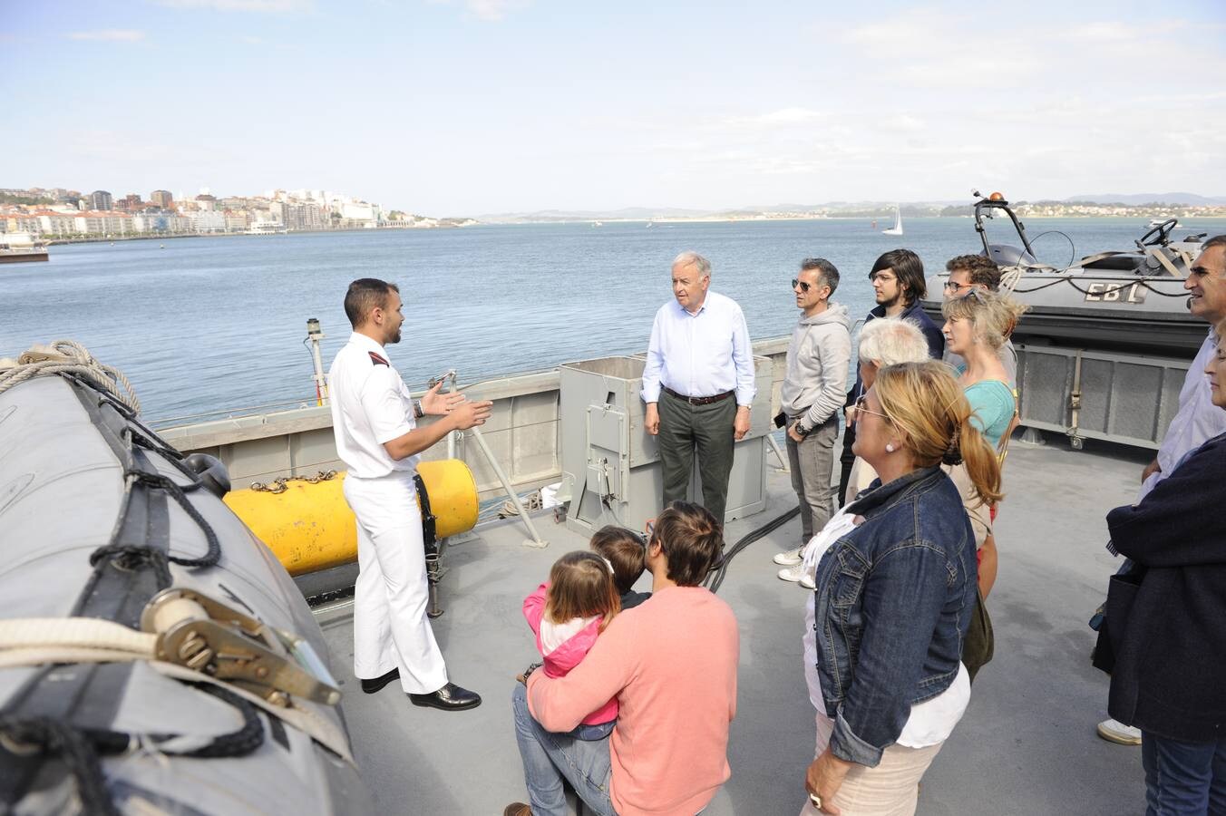 Fotos: Los dos barcos buscaminas atracados en Santander