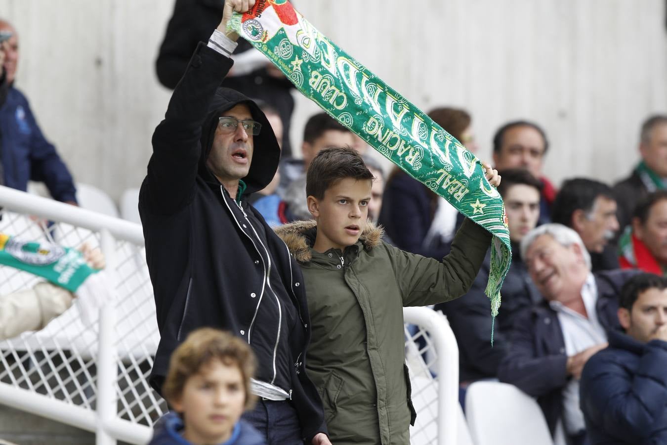 Fotos: Las mejores imágenes del Racing-Fuenlabrada