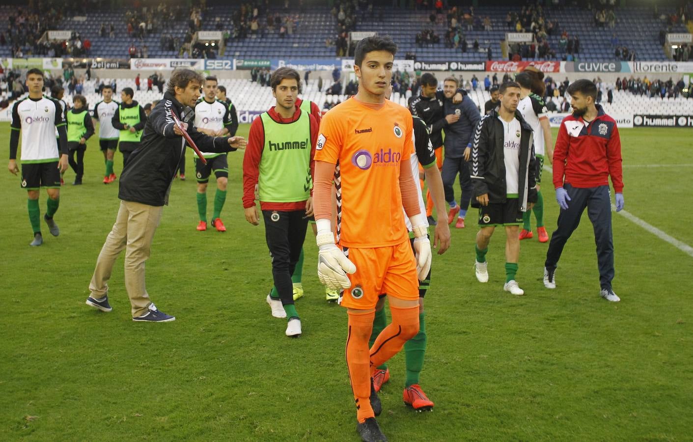 Fotos: Las mejores imágenes del Racing-Fuenlabrada