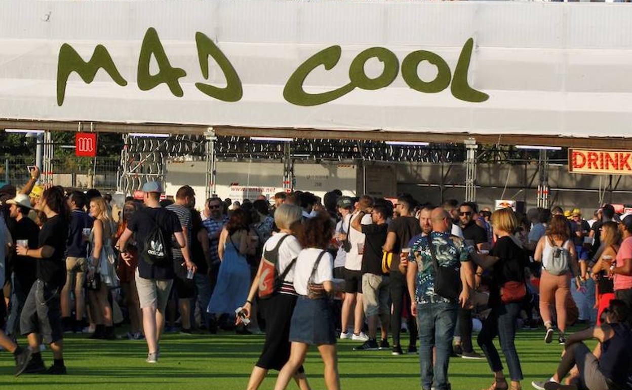 Entrada del Mad Cool de 2018. 