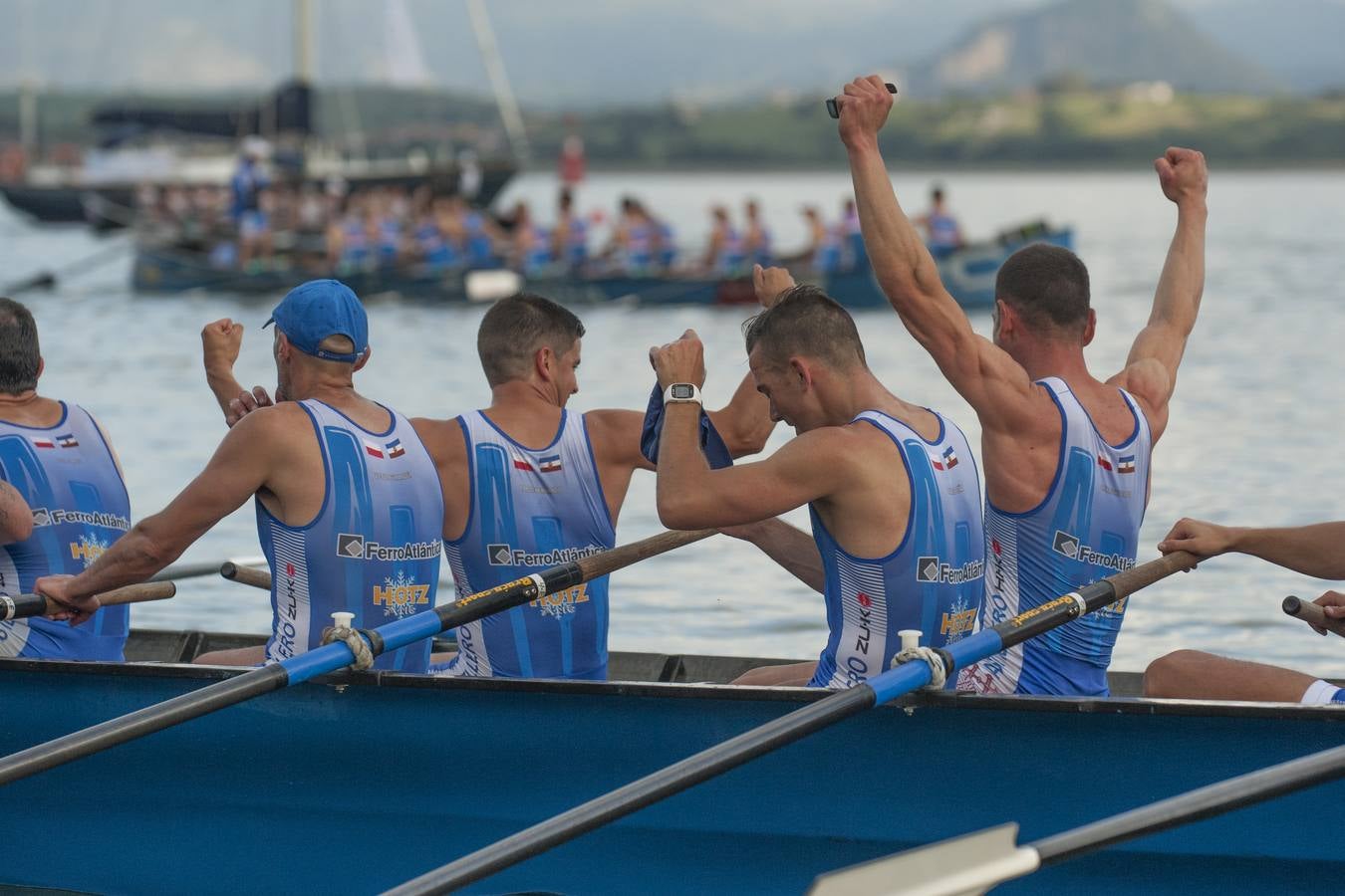 Fotos: Astillero se lleva la bandera Bansander