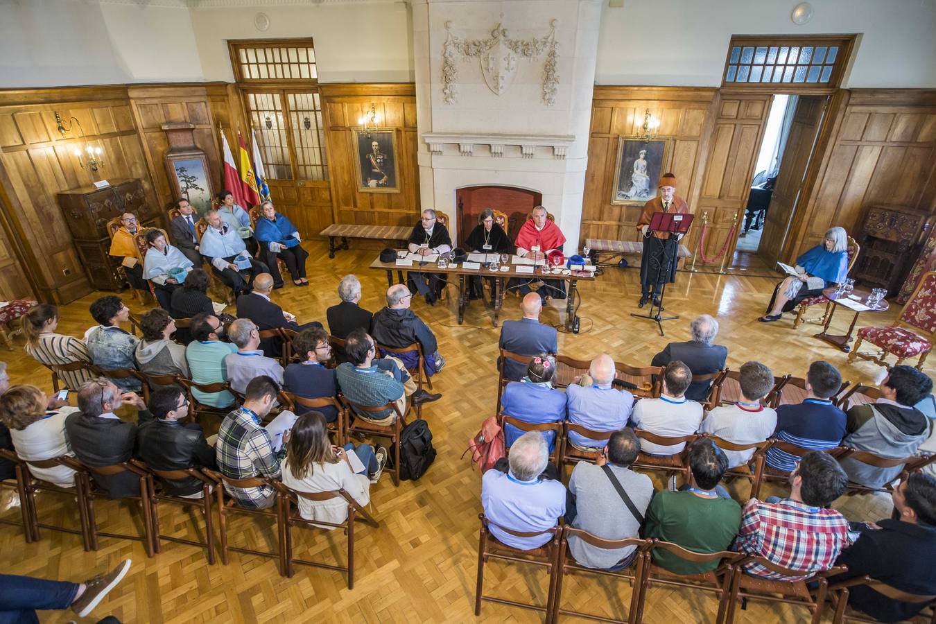 Acto de investidura como doctora Honoris Causa de la Premio Nobel Donna Strickland en el Palacio de la Magdalena