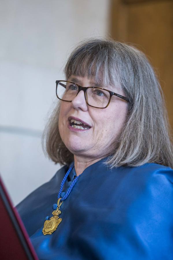 Acto de investidura como doctora Honoris Causa de la Premio Nobel Donna Strickland en el Palacio de la Magdalena