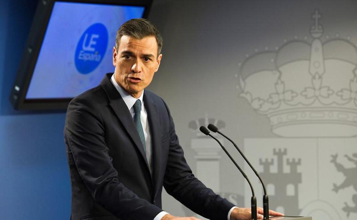 El presidente del Gobierno, Pedro Sánchez.