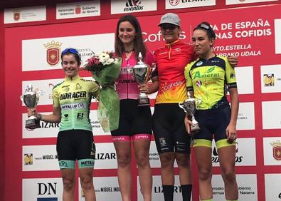 Imagen secundaria 1 - Dos victorias, cuatro podios y un maillot rojo para Cantabria