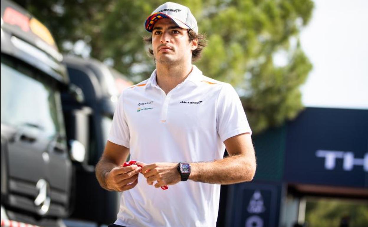 Carlos Sainz, en el circuito Paul Ricard.