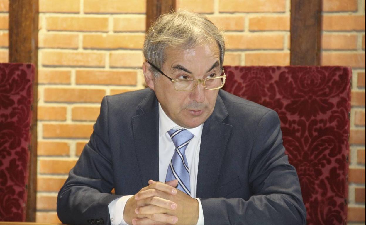 El alcalde de Potes, Javier Gómez 