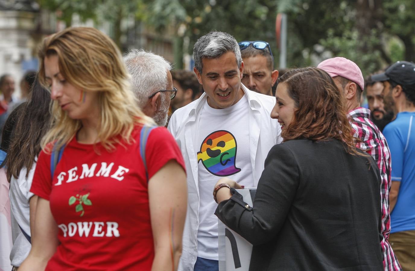 Fotos: La manifestación por el Día del Orgullo por el centro de Santander