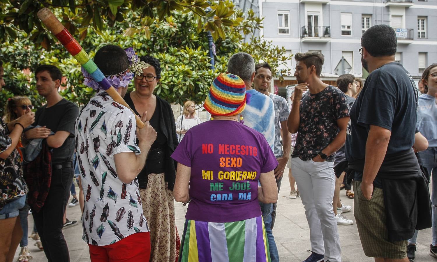 Fotos: La manifestación por el Día del Orgullo por el centro de Santander