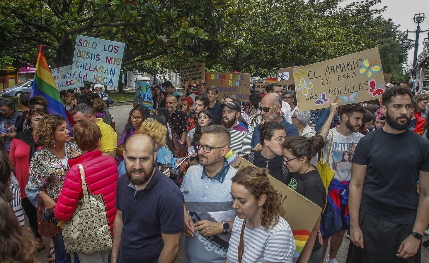 Fotos: La manifestación por el Día del Orgullo por el centro de Santander