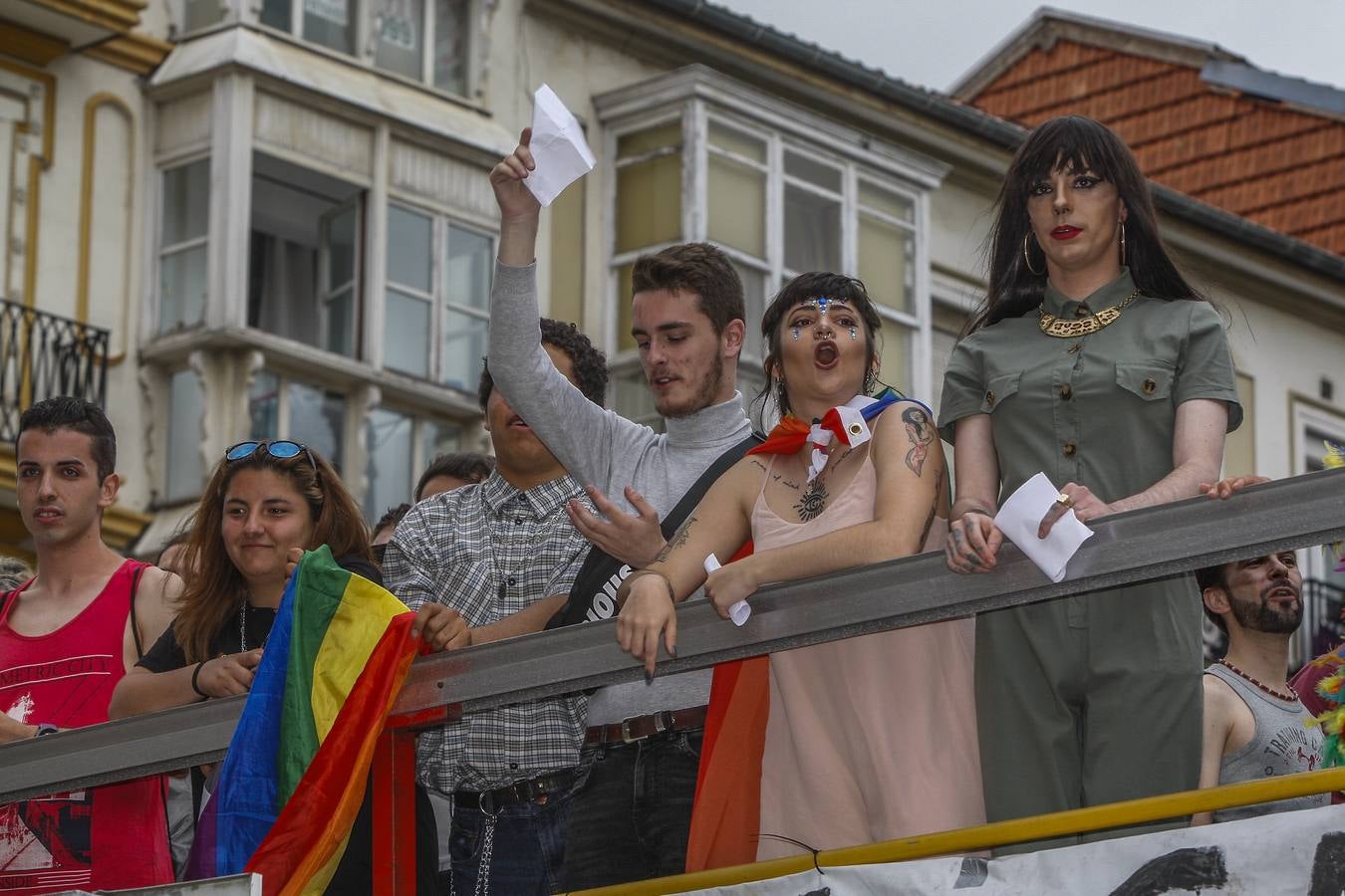 Fotos: La manifestación por el Día del Orgullo por el centro de Santander