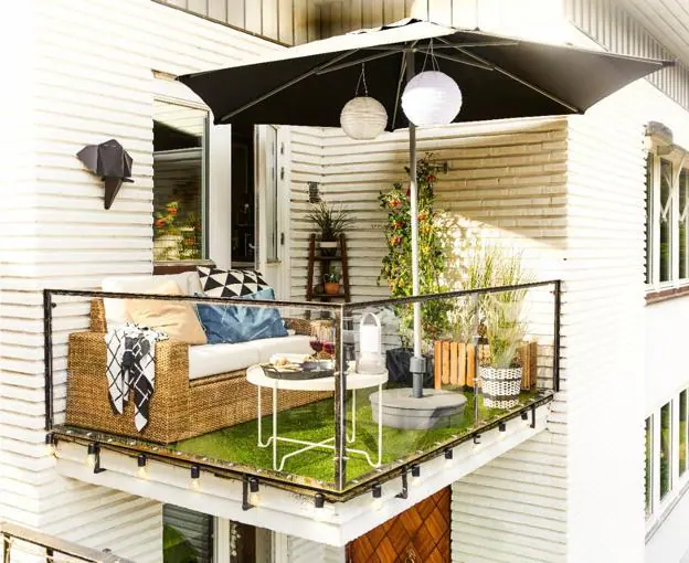 Por pequeña que sea la terraza puedes adaptar las ideas decorativas.