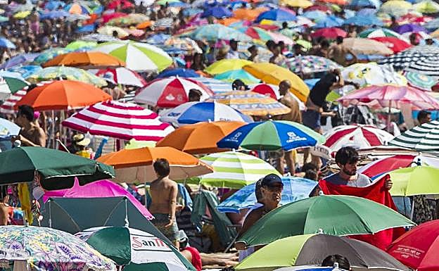 Playa de El Sardinero.