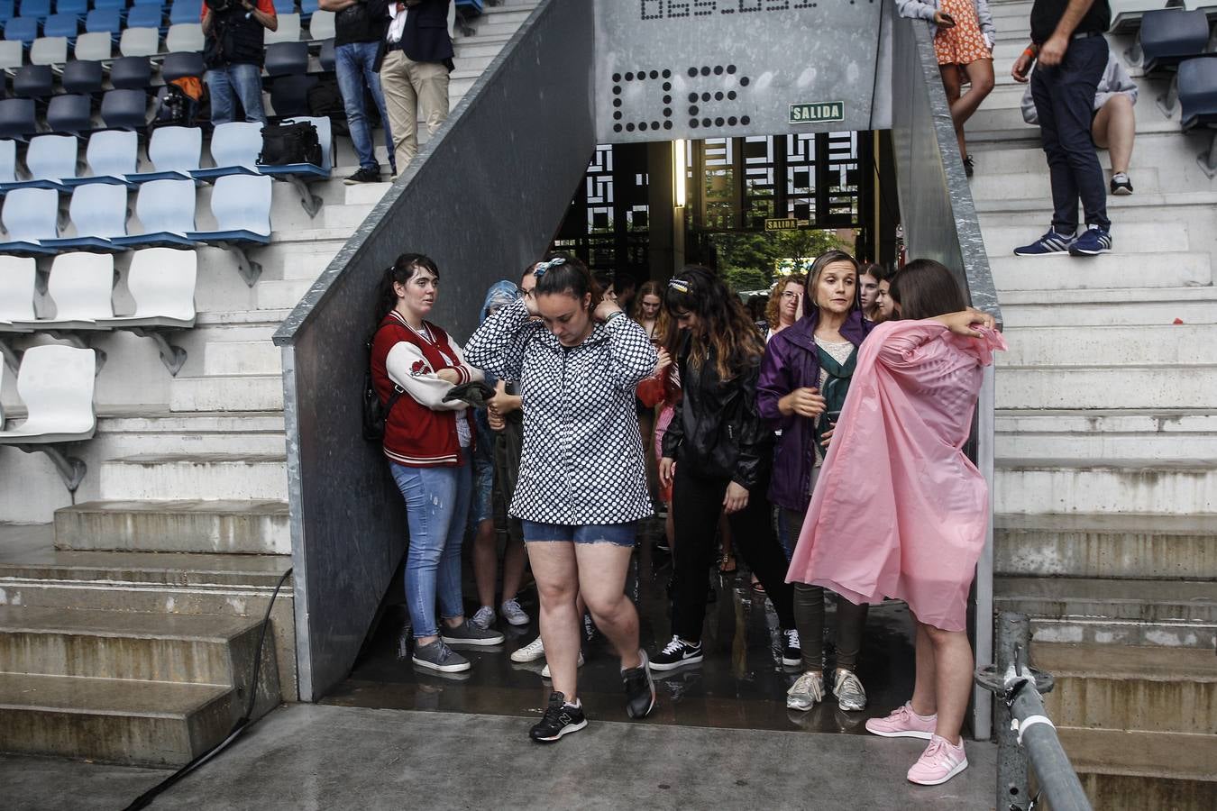 Fotos: Suspendidos por la lluvia los conciertos de Musica en Grande