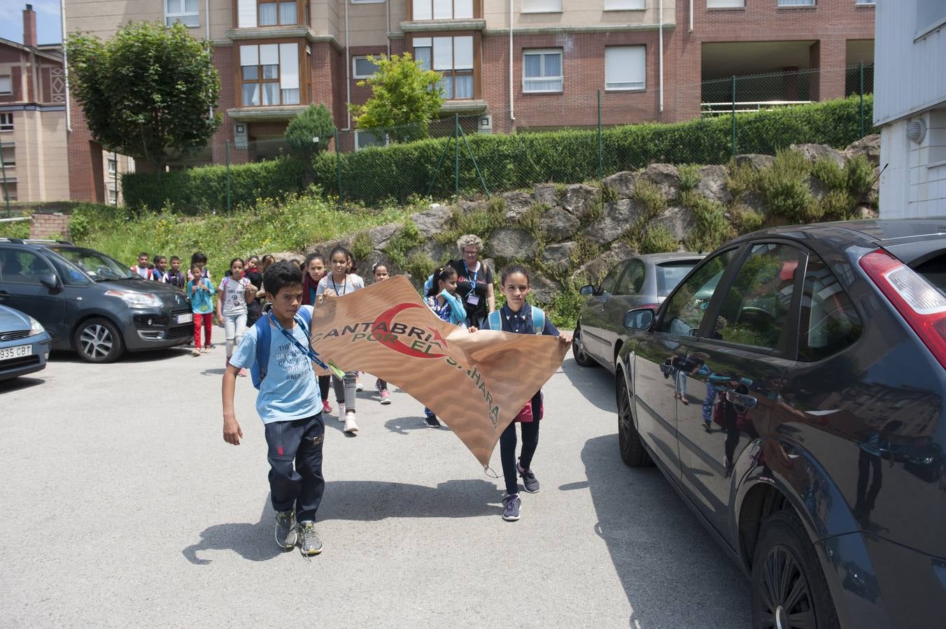 Fotos: Llegada de los niños saharauis a Cantabria