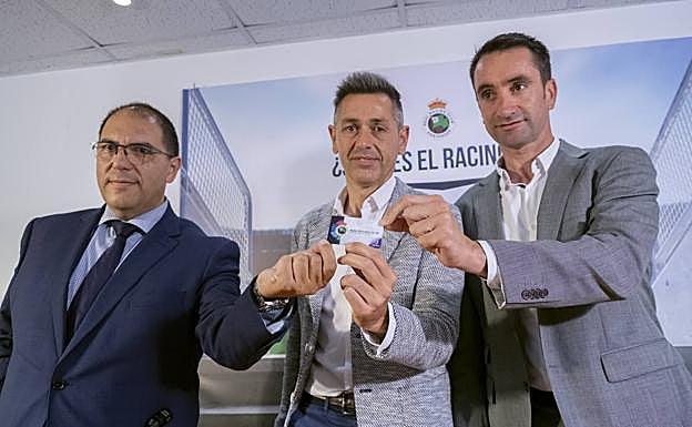 De izquierda a derecha, José González Payno, Víctor Alonso y Eduardo Pérez.