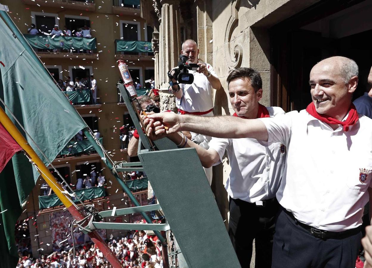 Fotos: El chupinazo de los Sanfermines 2019, en imágenes