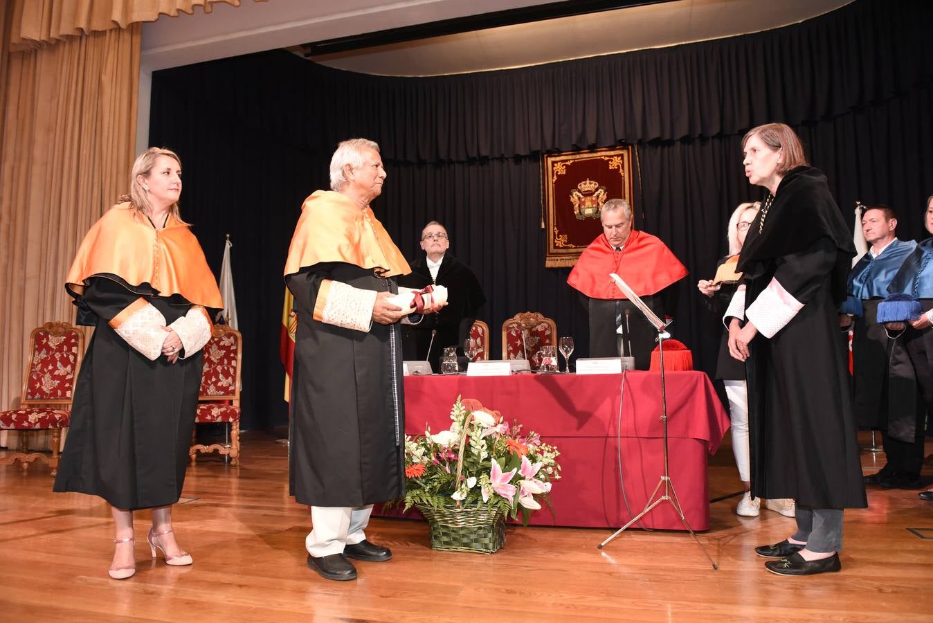 Fotos: Yunus, Doctor Honoris Causa de la UIMP