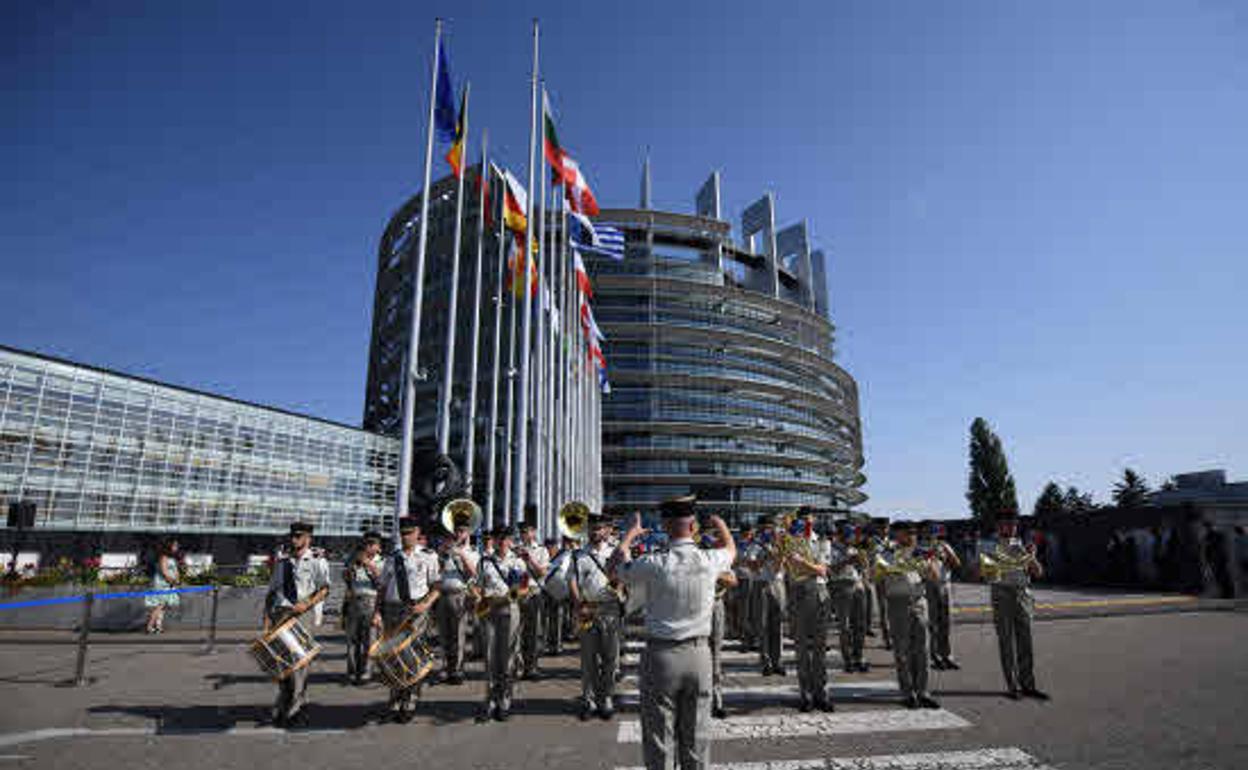 Sede del Parlamento Europeo en Estrasburgo