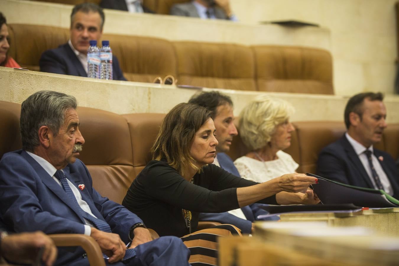 Fotos: Pleno para elegir el senador autonómico de Cantabria. Los consejeros se estrenan en su bancada