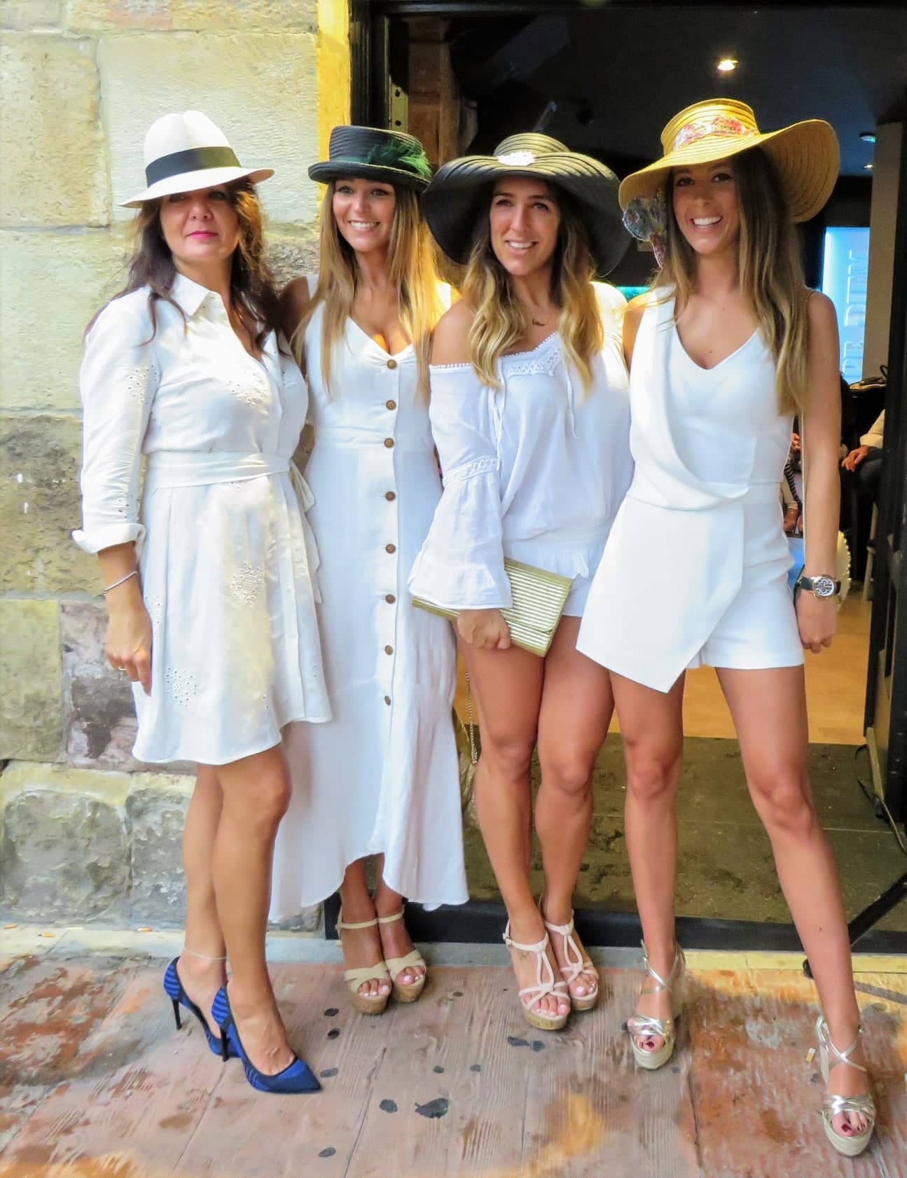 Raquel Domínguez, Ana Monar, Sofía Palencia y Lucía Gutiérrez.