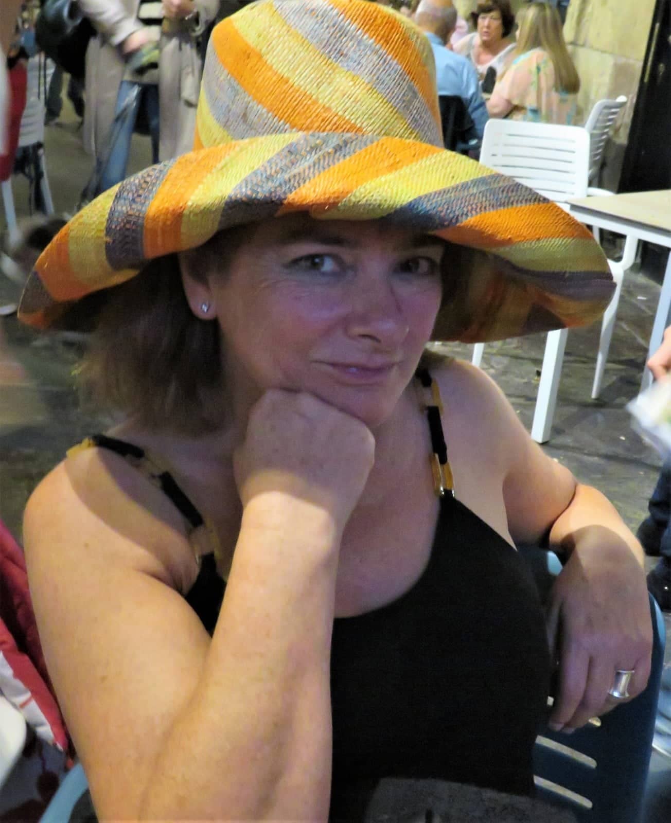 La poeta Dori Campos.