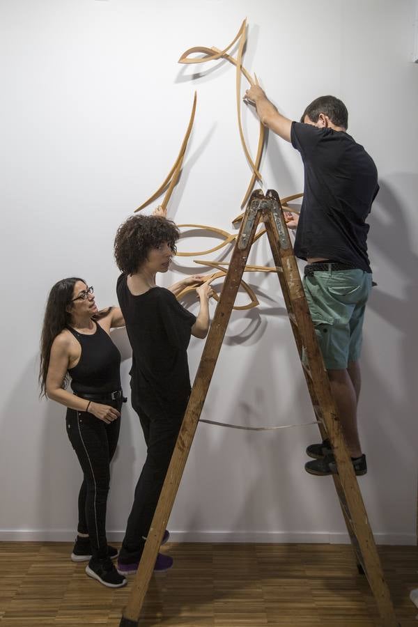 Fotos: Artesantander se prepara para abrir sus puertas