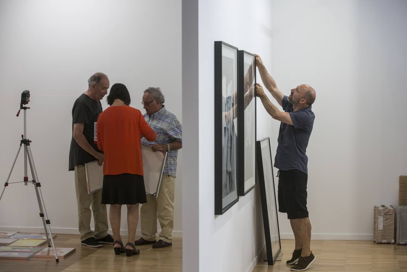 Fotos: Artesantander se prepara para abrir sus puertas