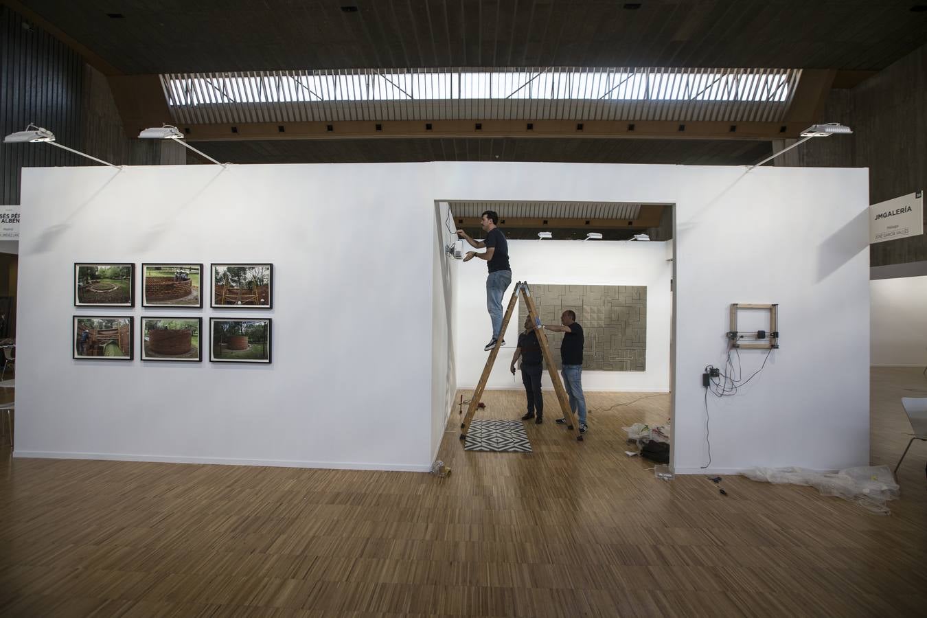 Fotos: Artesantander se prepara para abrir sus puertas