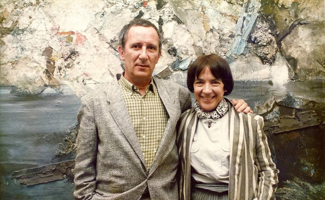 Los artistas Lucio Muñoz y Amalia Avia. La pintura estuvo siempre en el centro de sus vidas