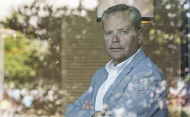Vicente Mediavilla, en el Hotel Bahía de Santander.