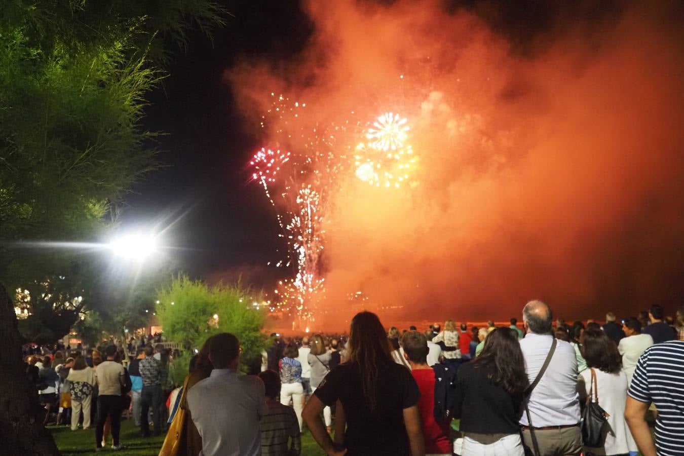 Fotos: Así se vieron los fuegos artificiales en El Sardinero