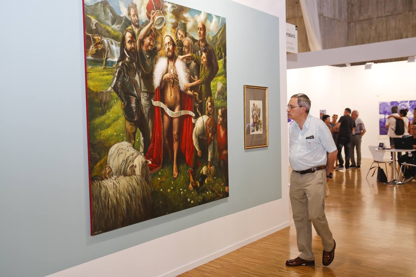 Artesantander, que acoge seis propuestas del galerismo cántabro, refuerza su ligazón entre el entramado cultural local y el mundo del arte 