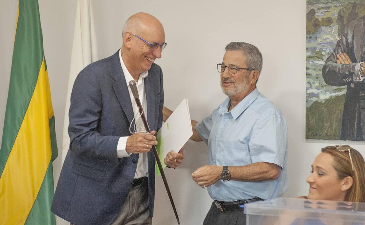 José Manuel Cabrero toma el bastón de mando el pasado junio. 