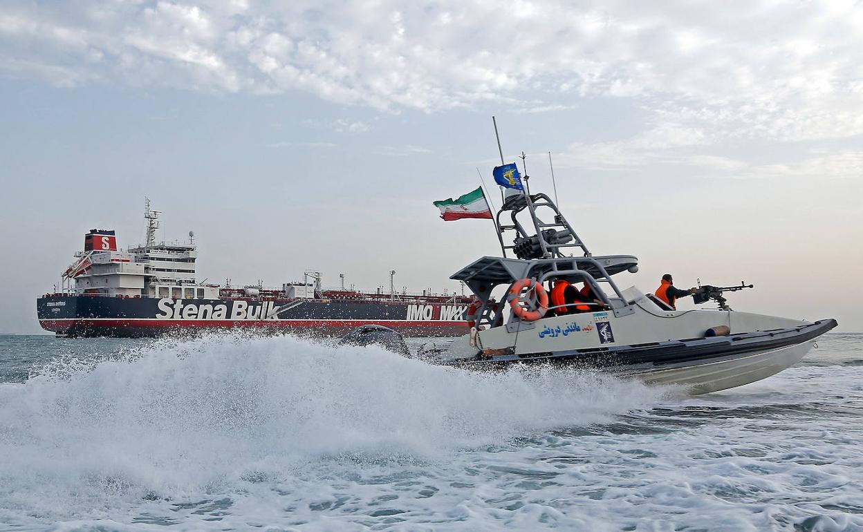 El petrolero 'Stena Impero', retenido por las autoridades iraníes.