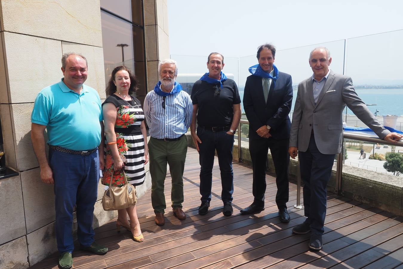 José María Herrero, Margarita Herrero, Manuel del Jesús, Francisco Javier Gómez, José Luis Gochicoa y Jesús Emilio Herrera.