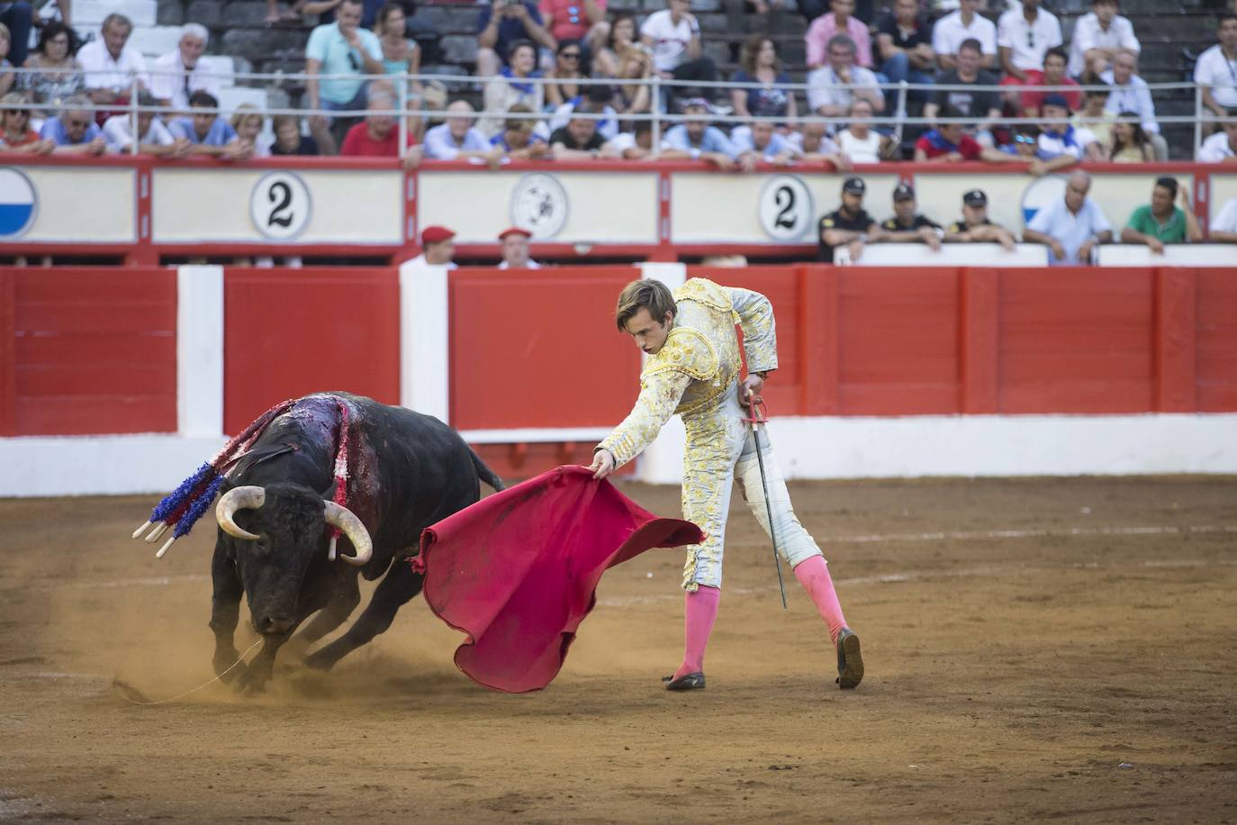 Fotos: Otra jornada más en el coso santanderino