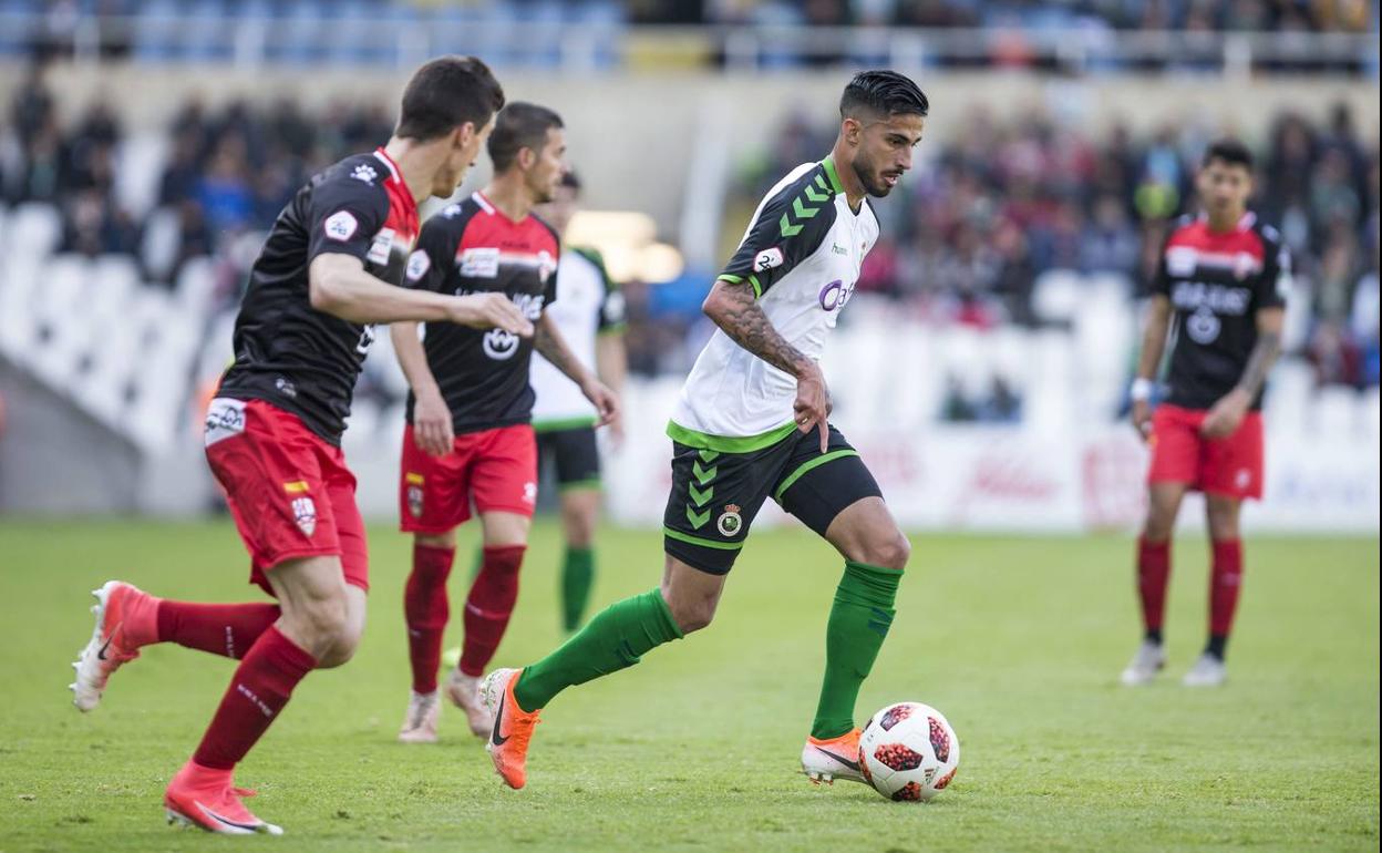 Nico Hidalgo en su anterior etapa en el club cántabro.