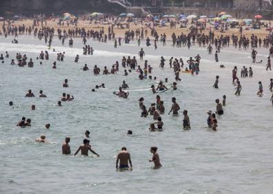 Imagen secundaria 1 - El calor se mantiene el jueves en Cantabria, para caer bruscamente el viernes