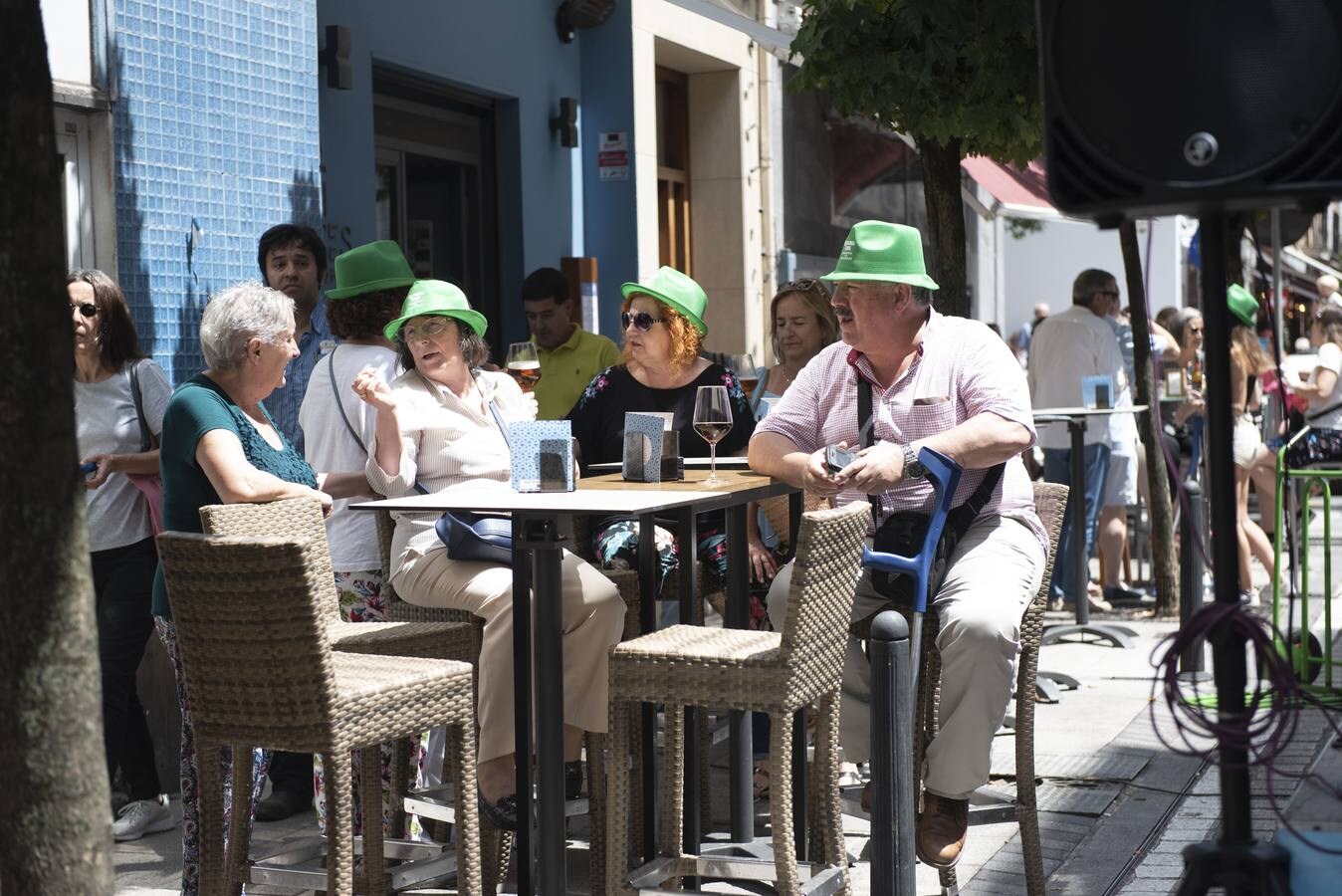 La Pirula invadió ayer Peña Herbosa con una caracolada y un concurso de ranas