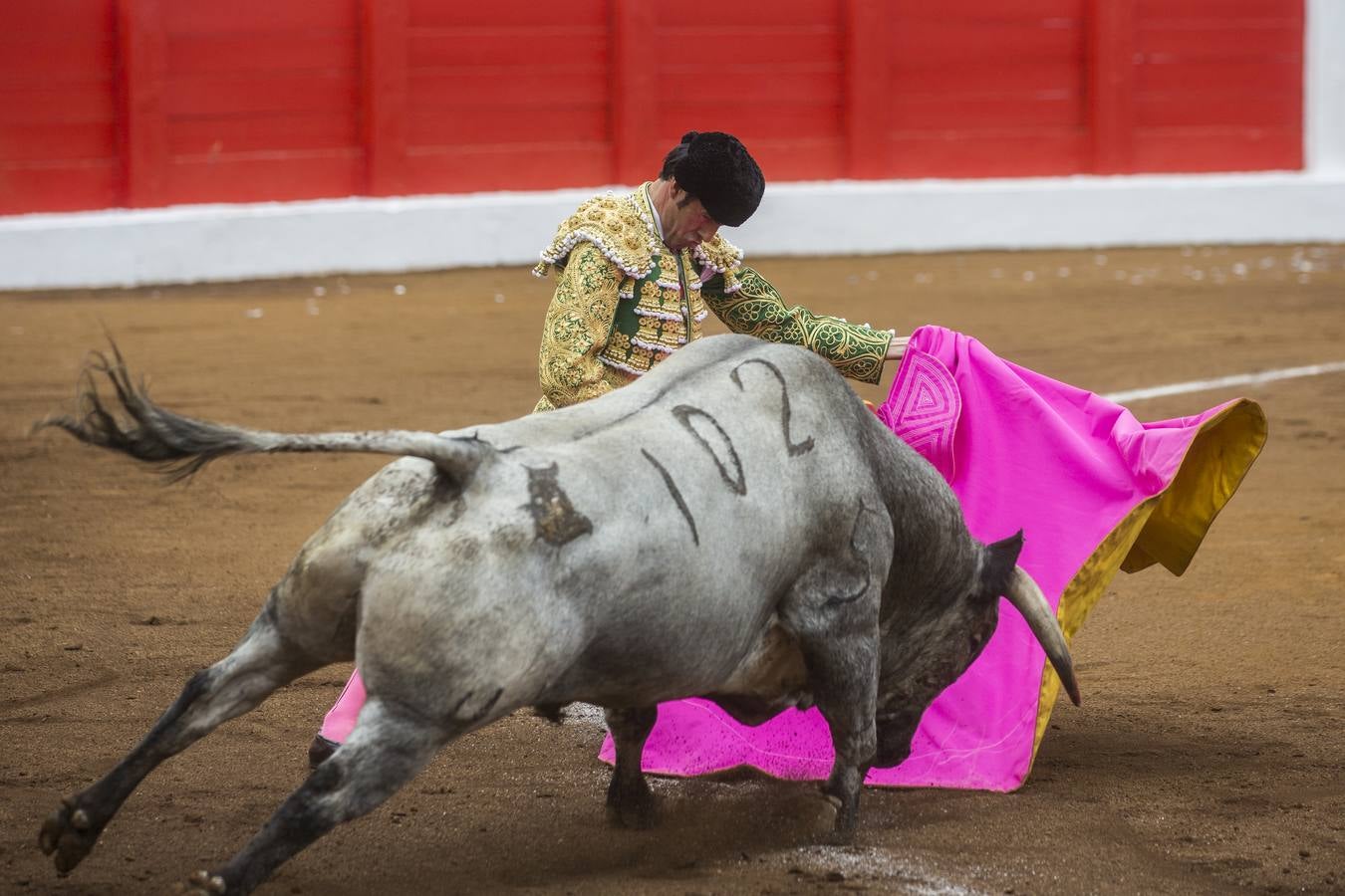 Curro Díaz, Manuel jesús 'El Cid' y Emilio de Justo en el tercer festejo de la Feria de Santiago