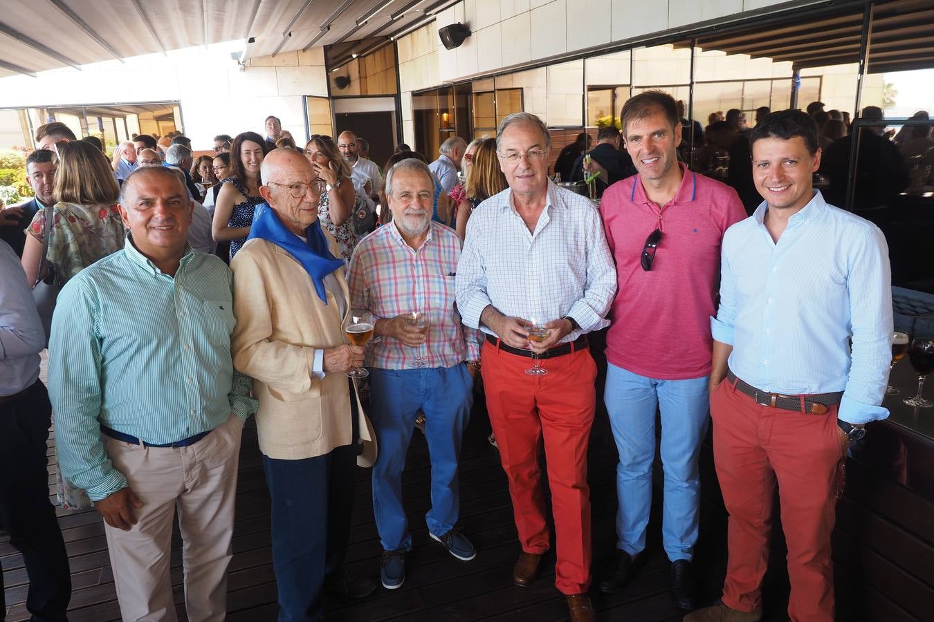 Óscar Boo, Pedro Crespo de Lara, Miguel Ángel González, Alberto Cuartas, Enrique Conde y José María Laya.